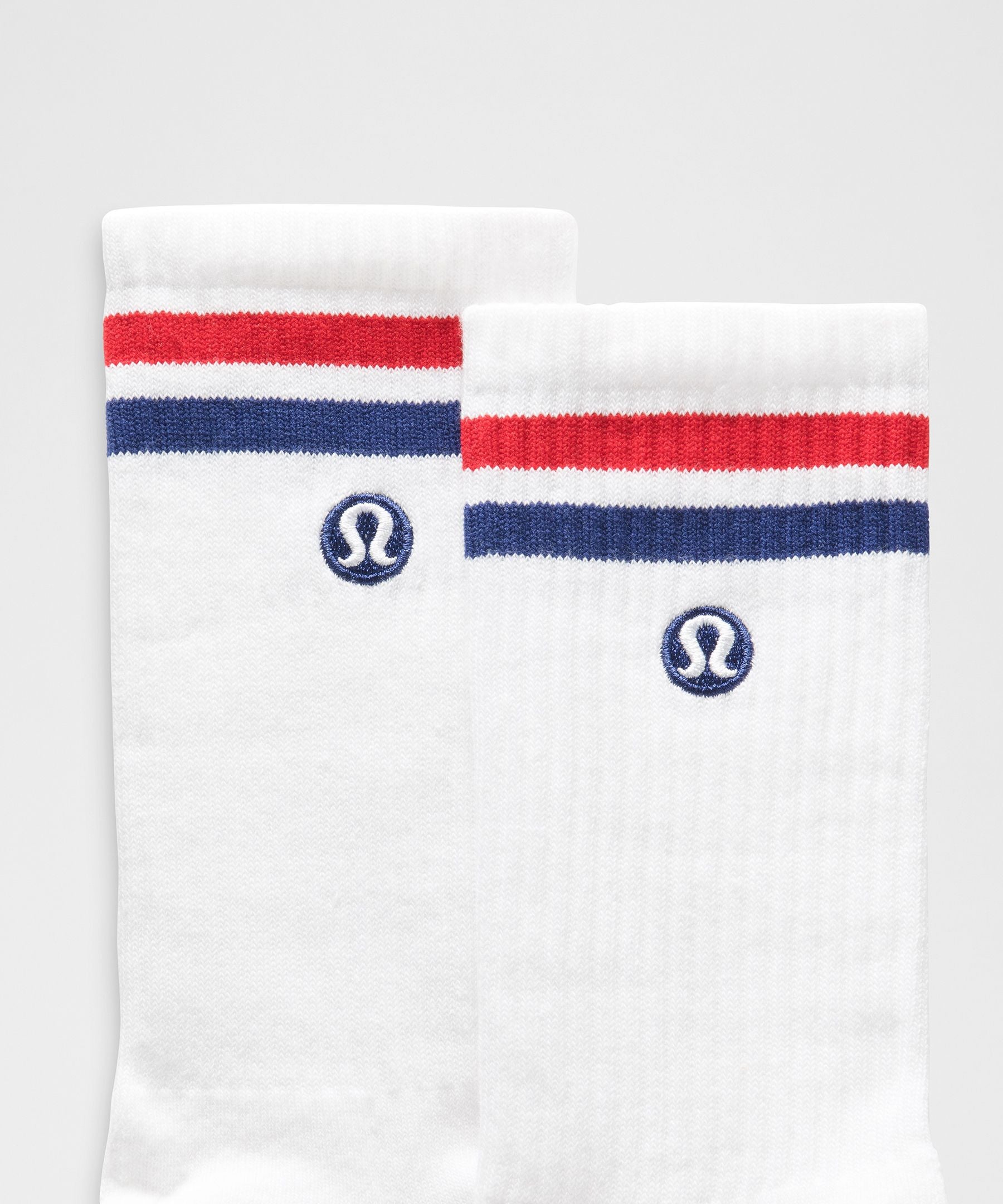 Lululemon Unisex Daily Essential Crew Socks *Stripe
