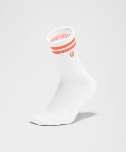 Lululemon Unisex Daily Essential Crew Socks *Stripe
