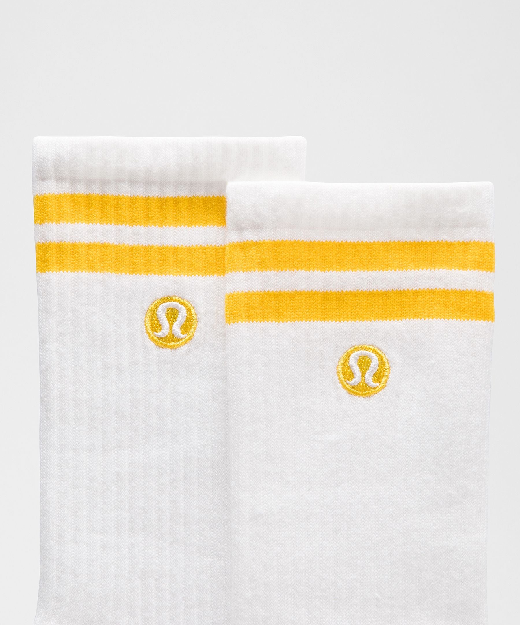 Lululemon Unisex Daily Essential Crew Socks *Stripe