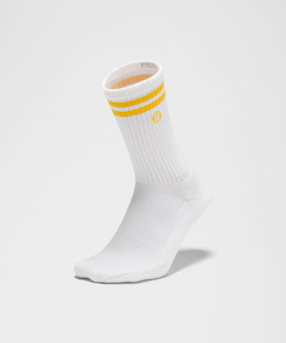 Lululemon Unisex Daily Essential Crew Socks *Stripe