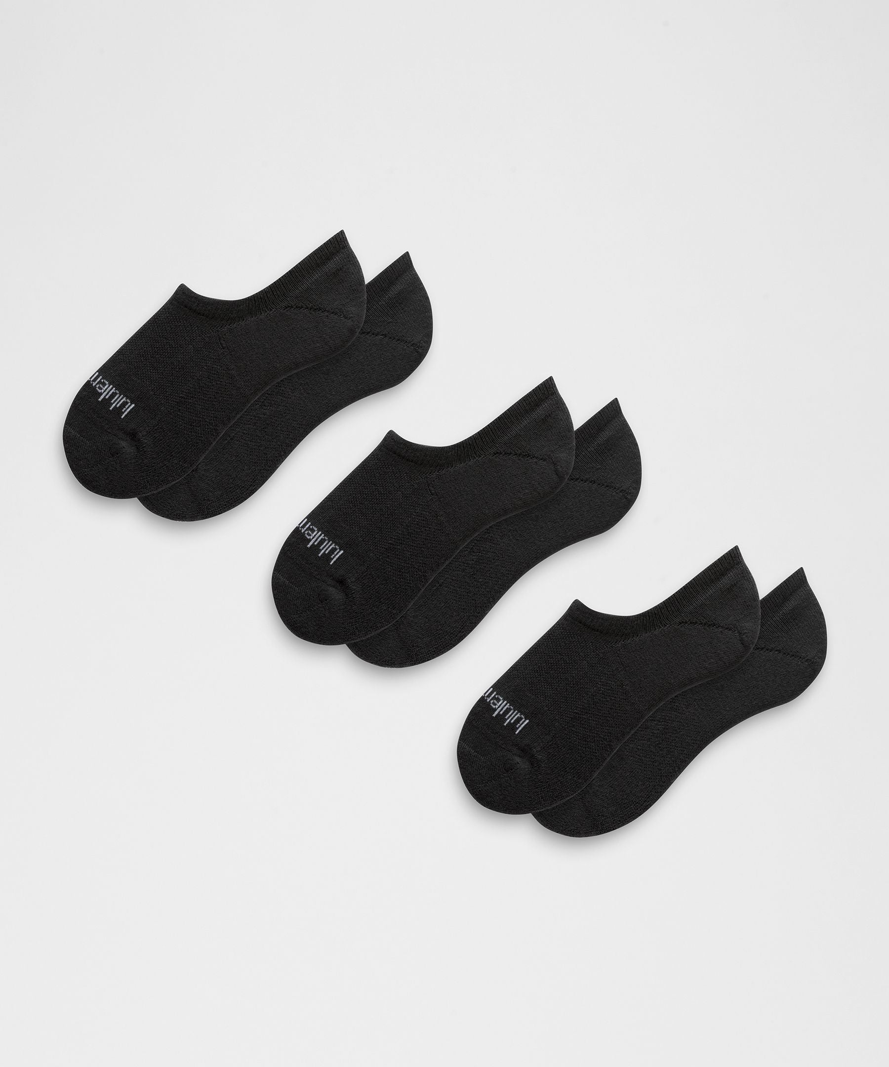 Lululemon Unisex Daily Essential No-Show Socks *3 Pack