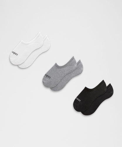 Lululemon Unisex Daily Essential No-Show Socks *3 Pack