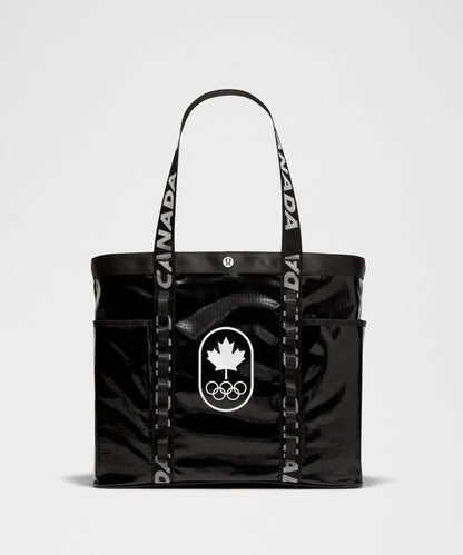 Lululemon Team Canada Ripstop Cinch-Closure Tote Bag 20L *COC Logo
