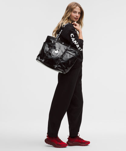 Lululemon Team Canada Ripstop Cinch-Closure Tote Bag 20L *COC Logo