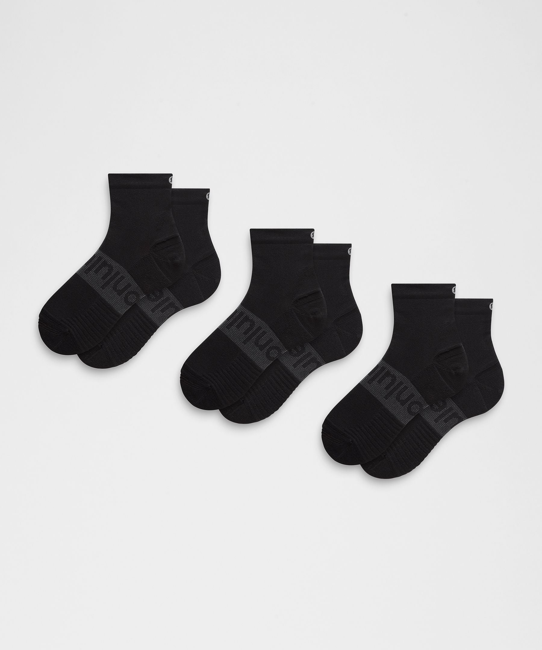 Lululemon Unisex Power Stride Ankle Socks *3 Pack
