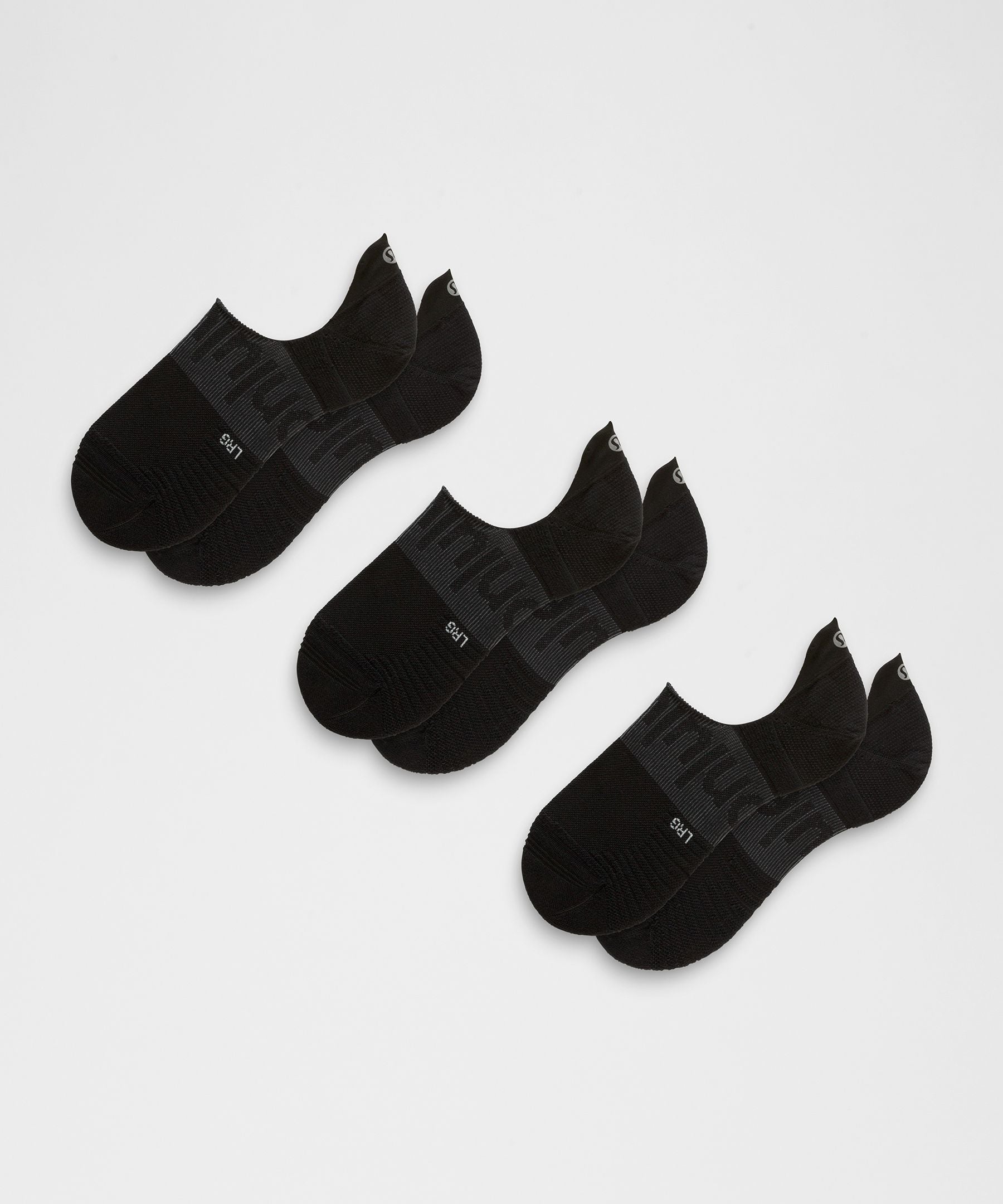 Lululemon Unisex Power Stride No-Show Socks *3 Pack