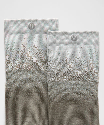 Lululemon Unisex Power Stride Crew Socks Ombre