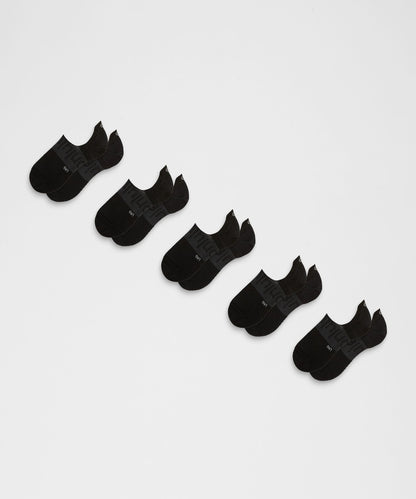 Lululemon Unisex Power Stride No-Show Socks *5 Pack
