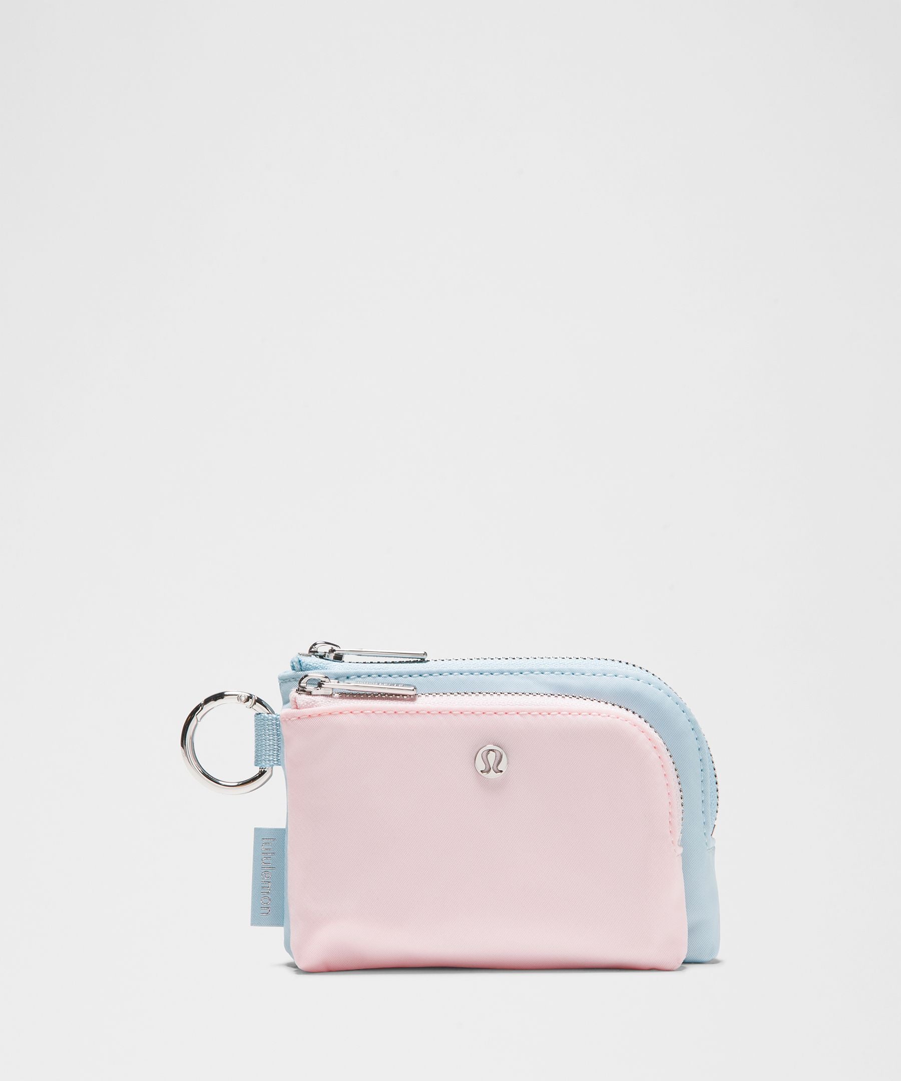 Lululemon Double Zip Clippable Card Pouch