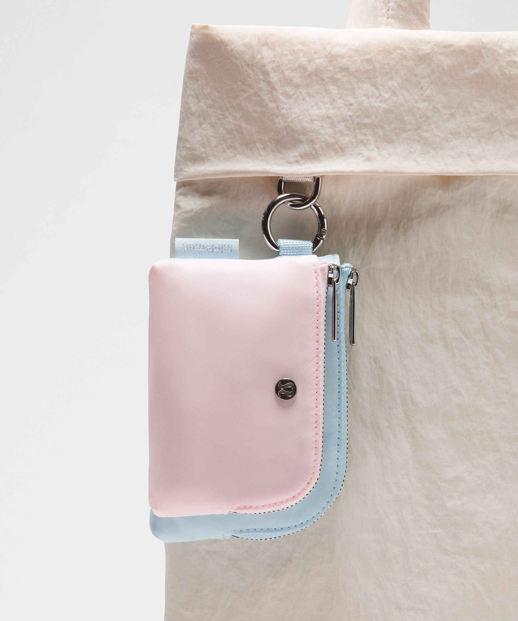 Lululemon Double Zip Clippable Card Pouch