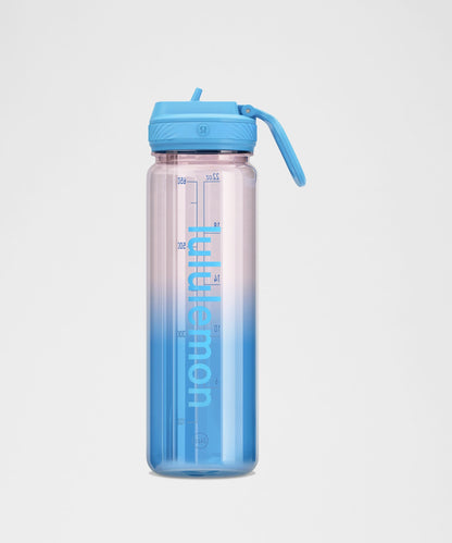 Lululemon Back to Life Clear Bottle 24oz *Straw Lid