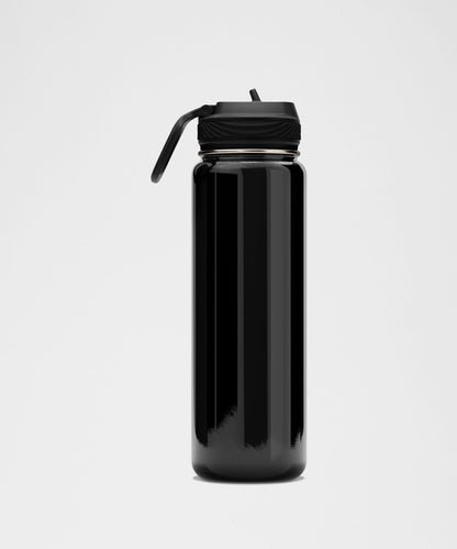 Lululemon Back to Life Sport Bottle 24oz Straw Lid *Run Graphic