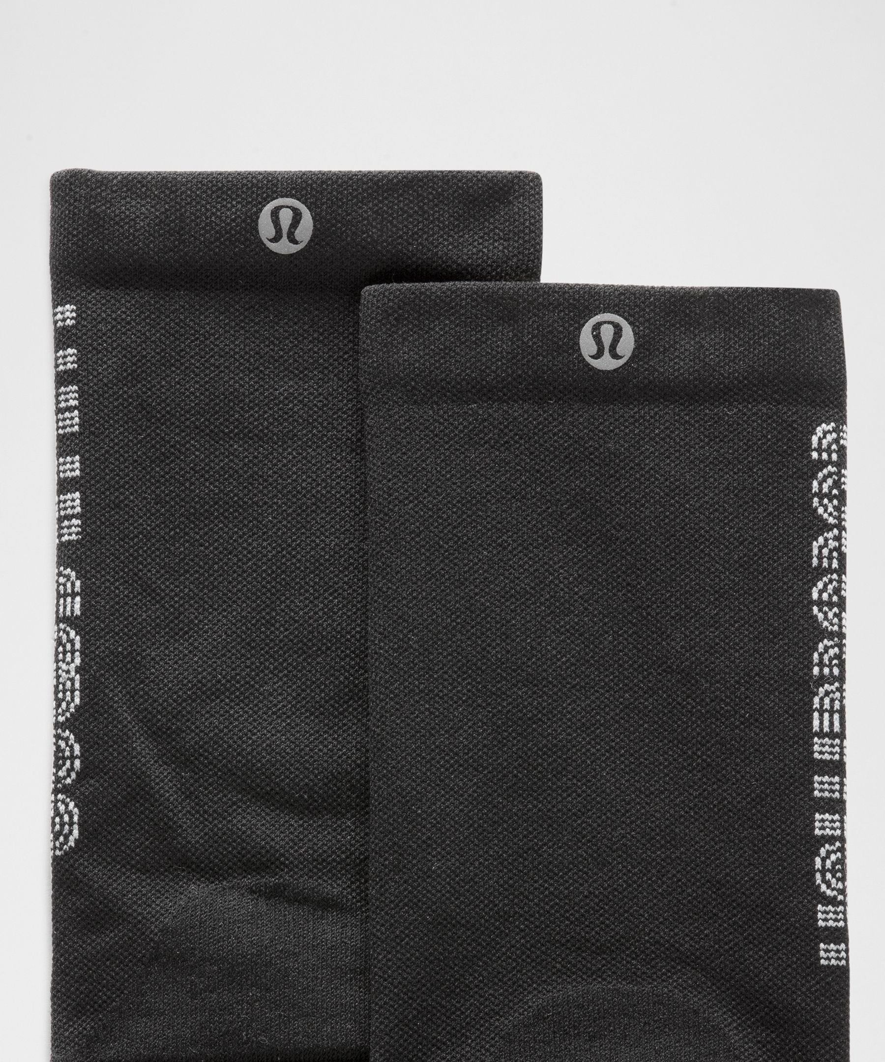 Lululemon Unisex Power Stride Crew Socks Updated *Run Graphic