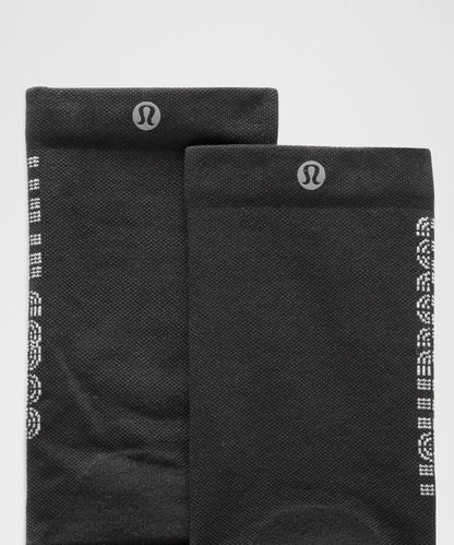Lululemon Unisex Power Stride Crew Socks Updated *Run Graphic