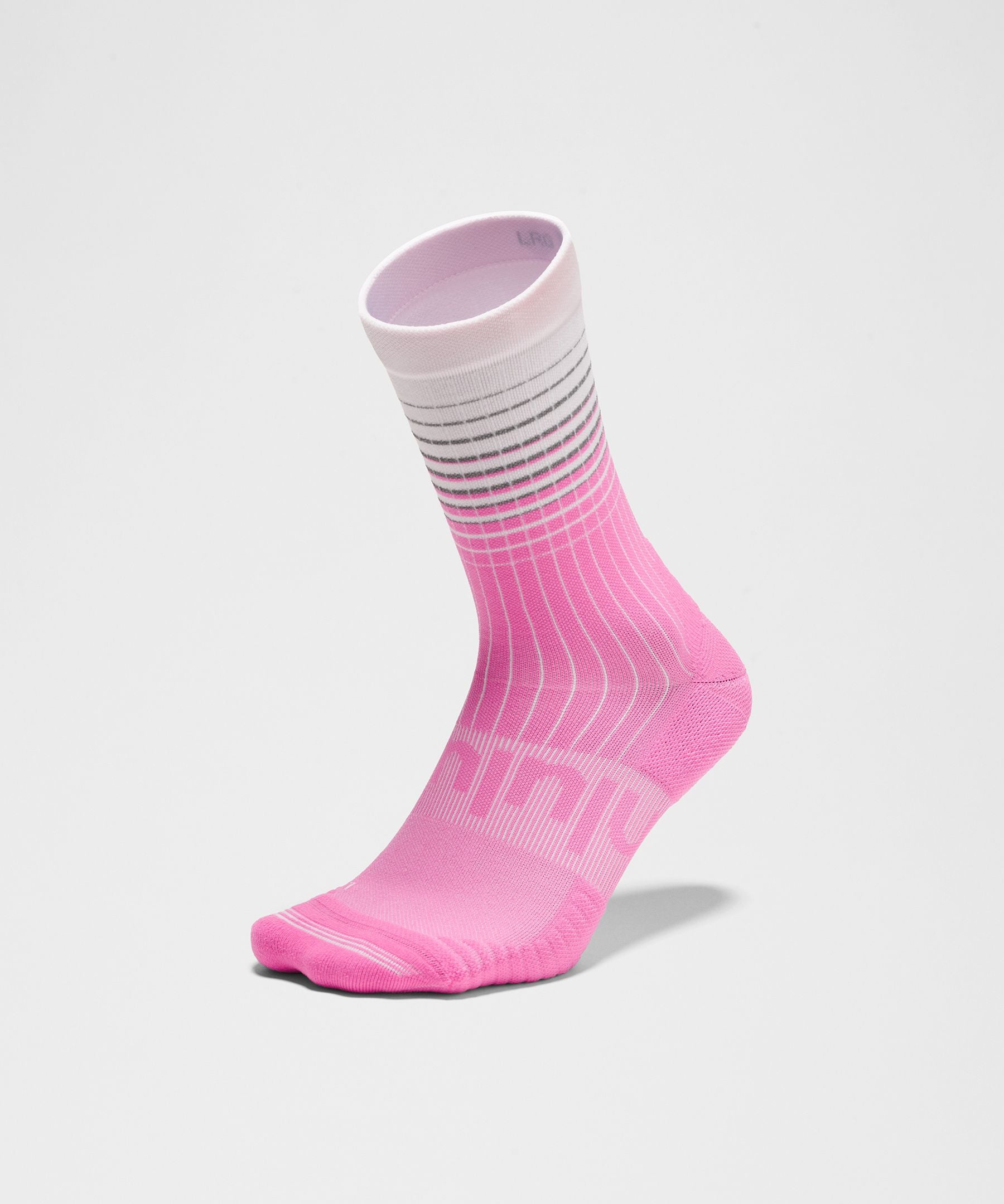 Lululemon Unisex Power Stride Crew Socks *Reflective Grid