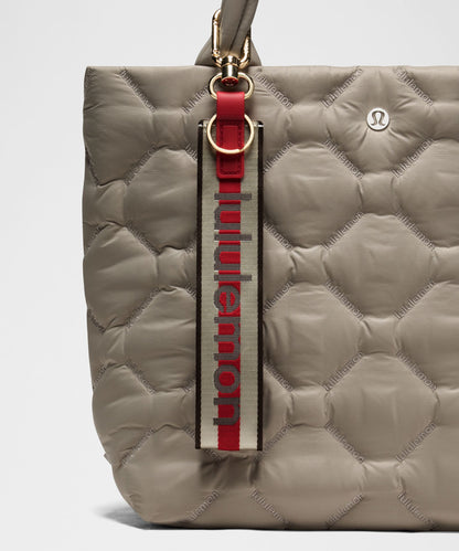 Lululemon Never Lost Keychain *Wordmark