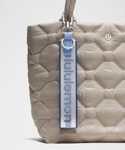Lululemon Never Lost Keychain *Wordmark