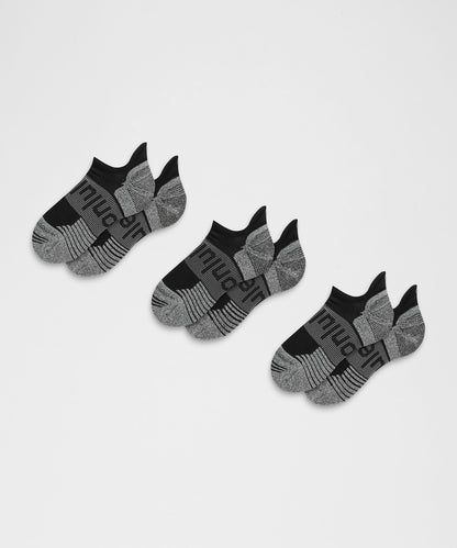 Lululemon Unisex Power Stride Cushion Tab Socks *3 Pack