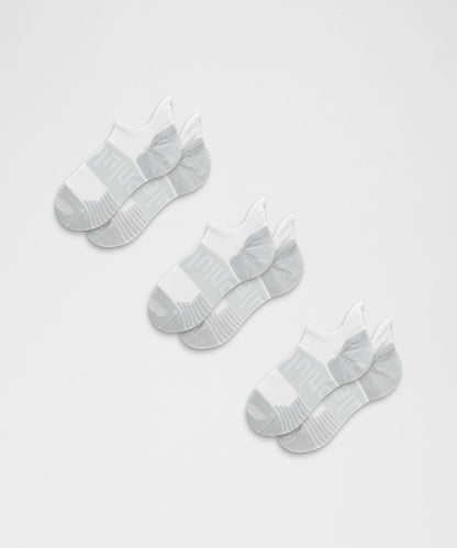 Lululemon Unisex Power Stride Cushion Tab Socks *3 Pack