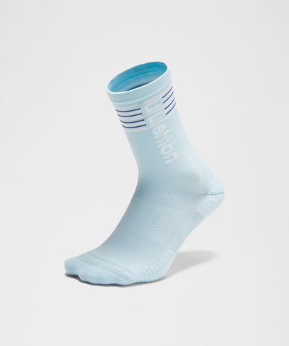 Lululemon Unisex Power Stride Crew Socks *Stripe