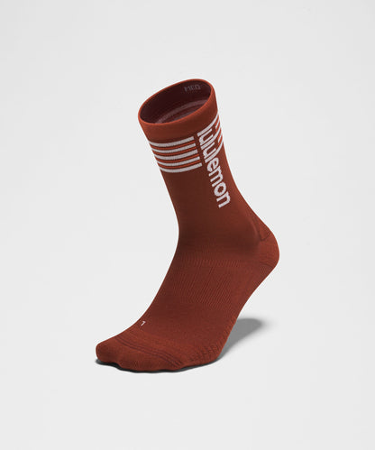 Lululemon Unisex Power Stride Crew Socks *Stripe