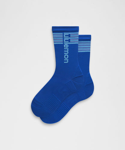 Lululemon Unisex Power Stride Crew Socks *Stripe