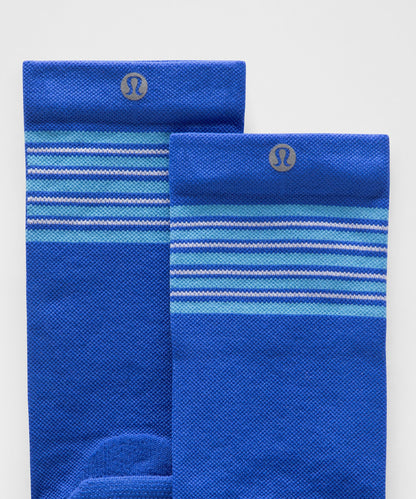 Lululemon Unisex Power Stride Crew Socks *Stripe