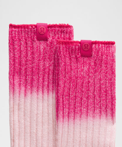 Lululemon Unisex Crew-Length Ragg Socks