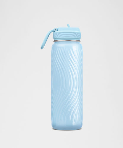 Lululemon Back to Life Sport Bottle 24oz Straw Lid *Wave