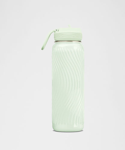 Lululemon Back to Life Sport Bottle 24oz Straw Lid *Wave