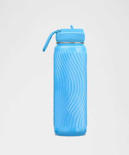 Lululemon Back to Life Sport Bottle 24oz Straw Lid *Wave