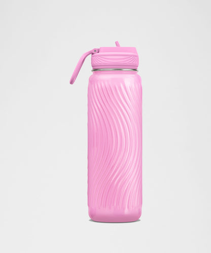 Lululemon Back to Life Sport Bottle 24oz Straw Lid *Wave