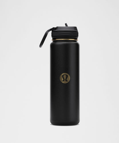 Lululemon Back to Life Sport Bottle 24oz Straw Lid *Stack