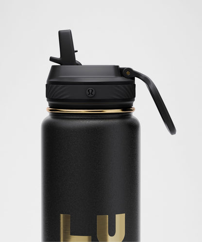 Lululemon Back to Life Sport Bottle 24oz Straw Lid *Stack