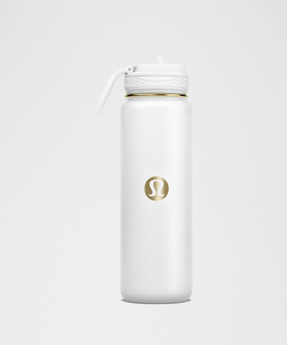 Lululemon Back to Life Sport Bottle 24oz Straw Lid *Stack