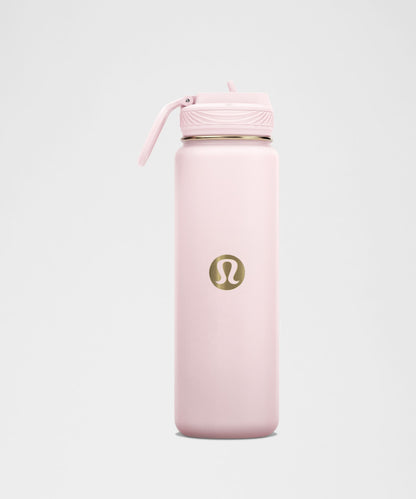 Lululemon Back to Life Sport Bottle 24oz Straw Lid *Stack