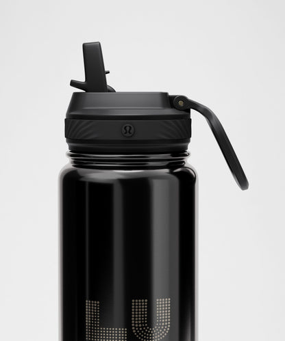 Lululemon Back to Life Sport Bottle 24oz Straw Lid *Jewelled