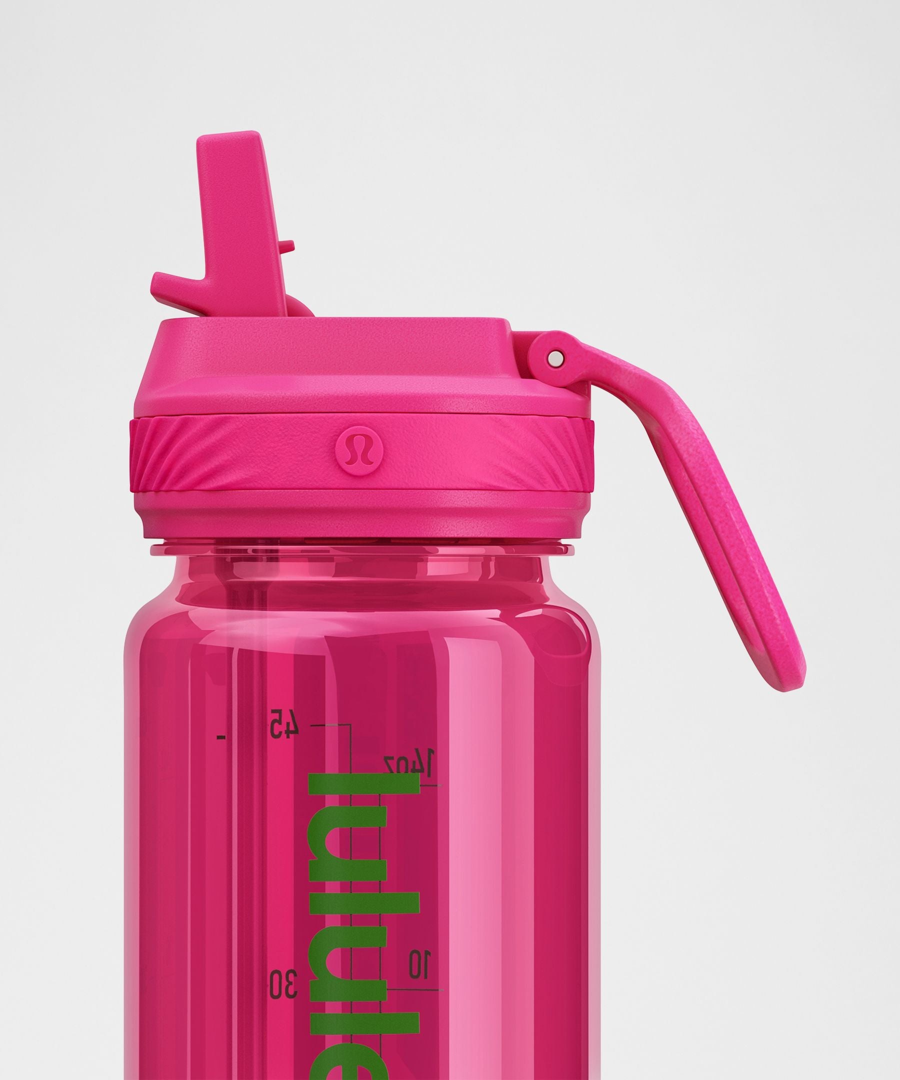 Lululemon Back to Life Clear Bottle 18oz Straw Lid *Ombre