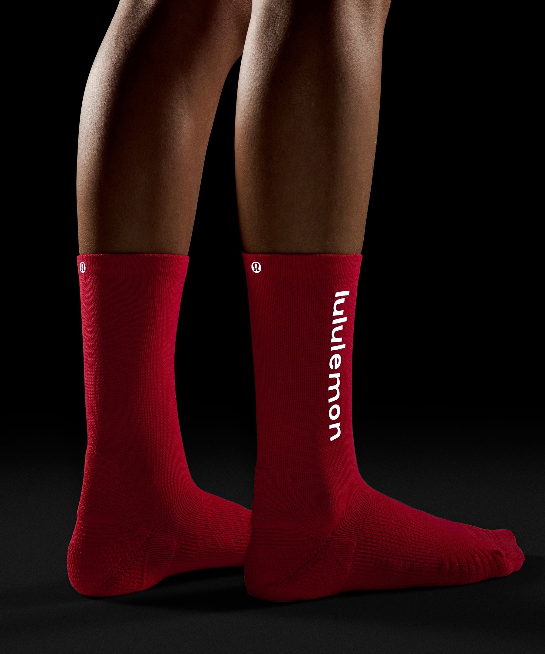 Lululemon Unisex Power Stride Cushion Crew Socks *Wordmark