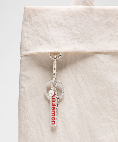 Lululemon Charm Keychain
