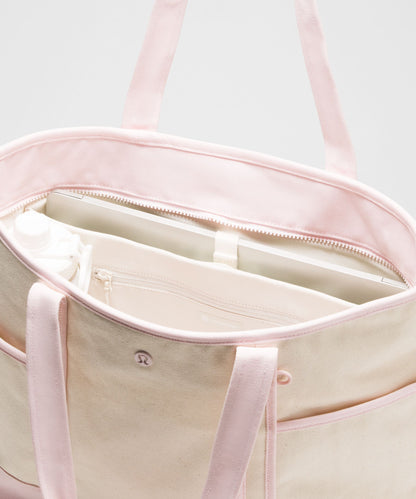 Lululemon Daily Multi-Pocket Zip-Top Tote Bag 18L
