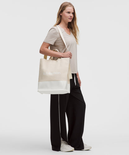 Lululemon Canvas Market Tote Bag 19L