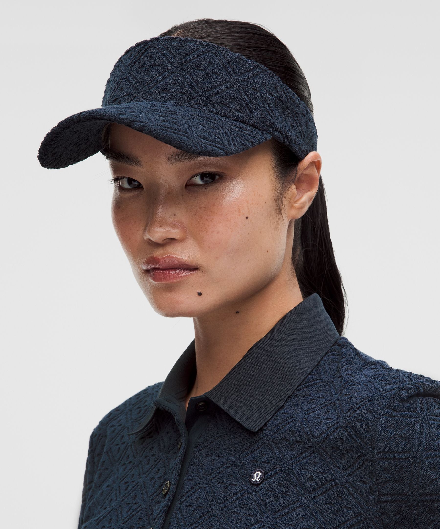 Lululemon Removable Sweatband Terry Jacquard Visor