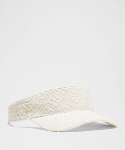 Lululemon Removable Sweatband Terry Jacquard Visor