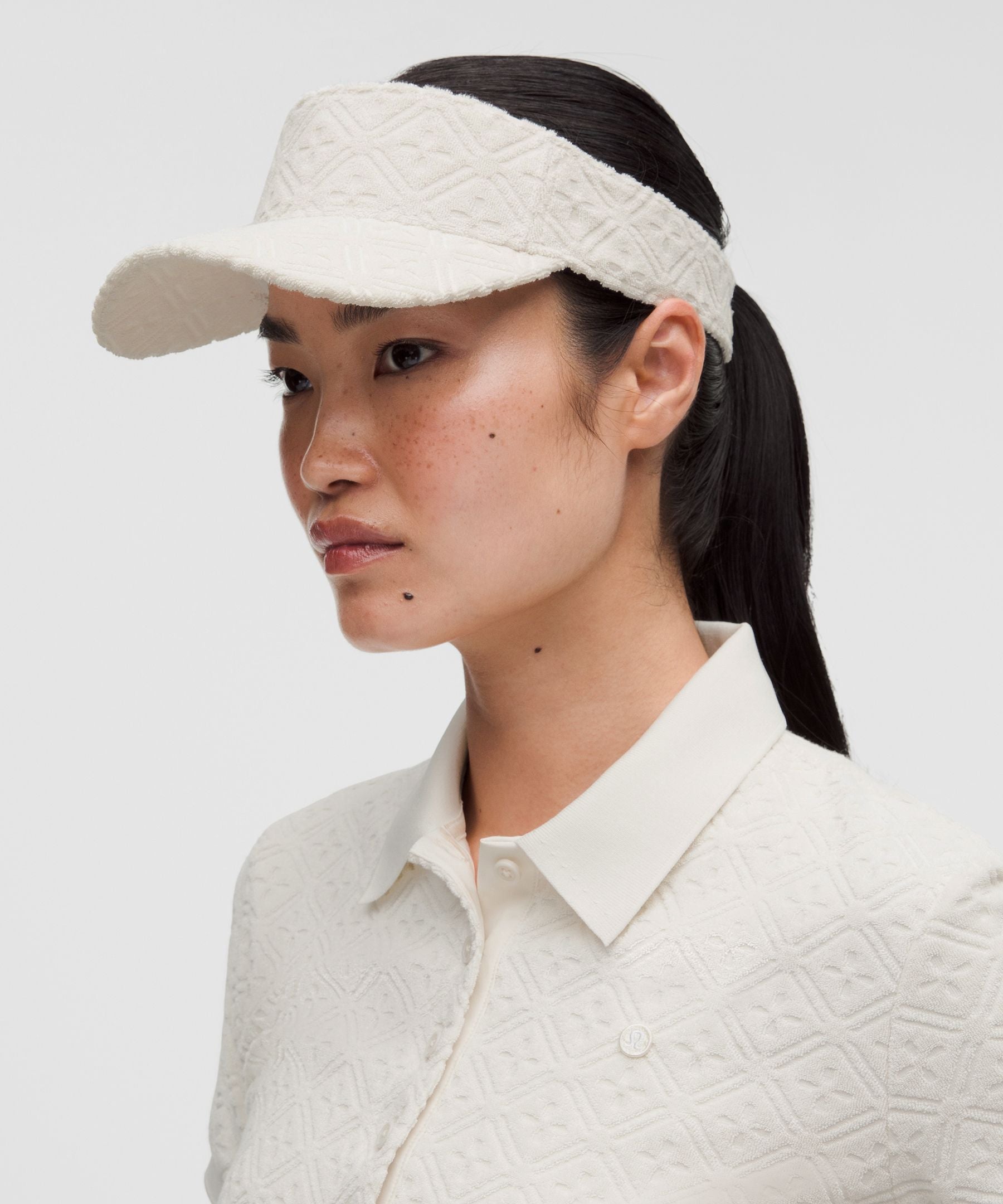 Lululemon Removable Sweatband Terry Jacquard Visor
