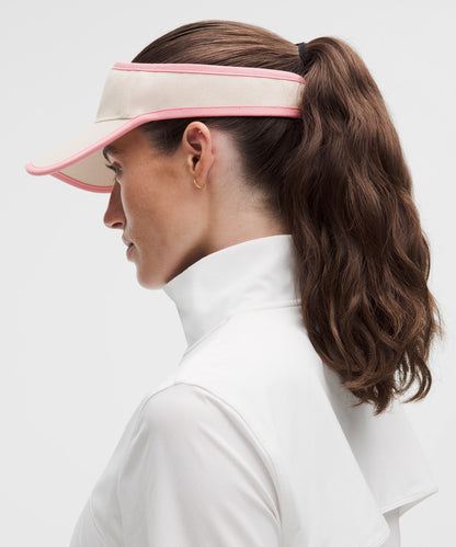 Lululemon Removable Sweatband Cotton Canvas Visor