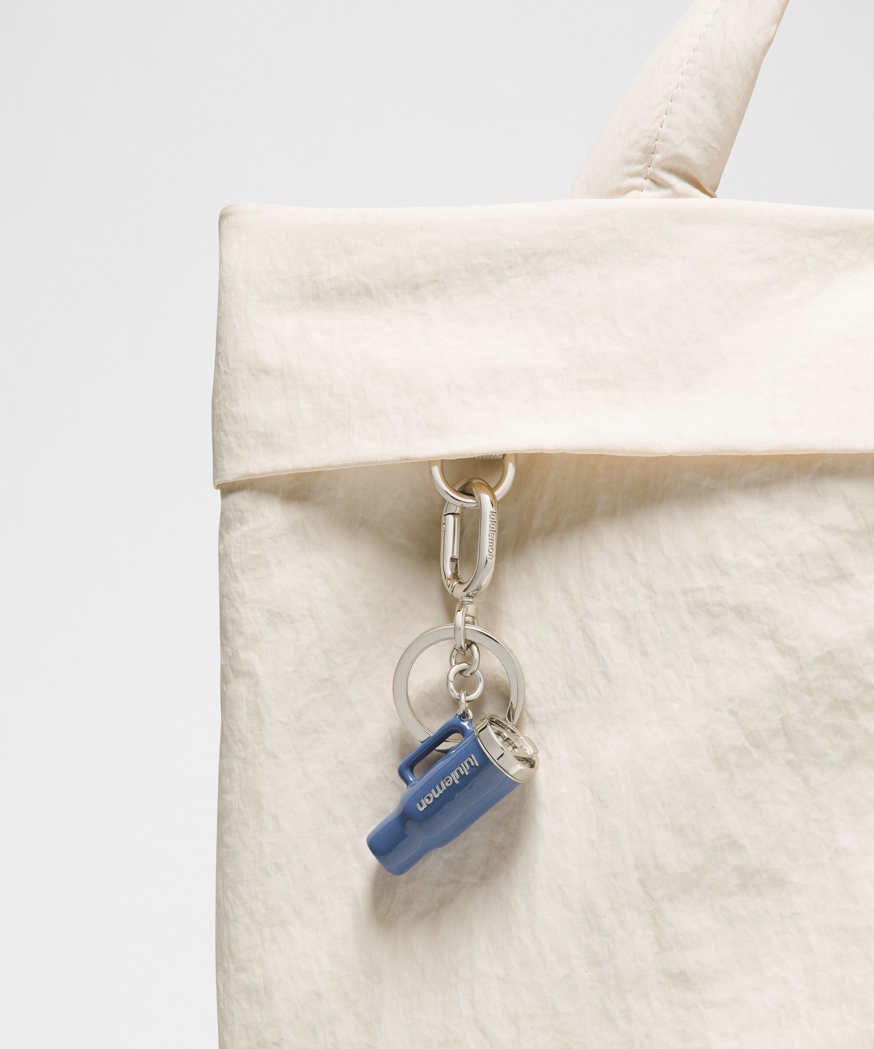 Lululemon Tumbler Charm Keychain