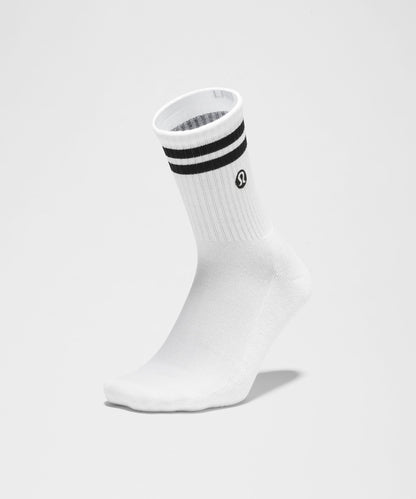 Lululemon Unisex Daily Essential Quarter Socks *Stripe