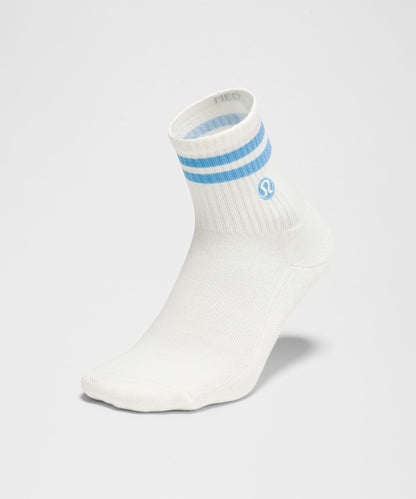 Lululemon Unisex Daily Essential Quarter Socks *Stripe
