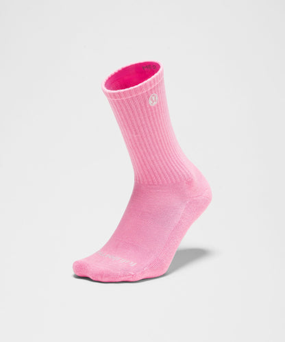 Lululemon Unisex Daily Essential Crew Socks *Lemons Quote